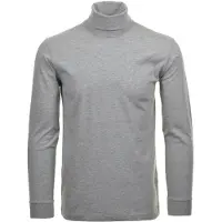 Ragman Sweatshirt "Longsleeve Langarm Basic Rollkragen Regular Fit", Herren, Gr. XL, grau, Obermaterial: 100% Baumwolle CO., Sweatshirts Sweatshirt