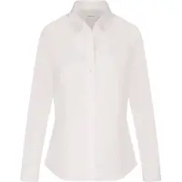 Seidensticker Damen Bluse SN080604 Regular Fit Long Sleeve Gr. 44 white