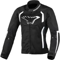 Macna GRISCA Damentextiljacke L in schwarz/weiß