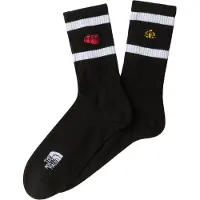 The North Face Everyday Crew TNF Icons Sock -2P tnf black (JK3) L