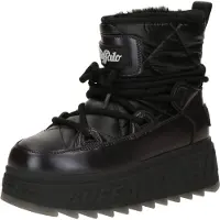 Buffalo Eliza Snow Boot Damenschuhe Stiefel Gefüttert Schwarz Freizeit