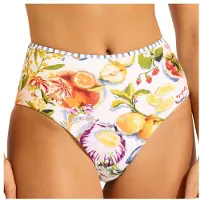 Seafolly - Women's Coastline High Waisted Pant - Bikini-Bottom Gr 38 orange