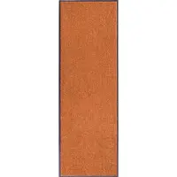 Hanse Home Fußmatte "Wash & Clean" Gr. 19, orange, B:60cm H:7mm L:180cm, Kunstfaser, Teppiche, Fußmatte, Schmutzfangmatte, Türmatte, In- und Outdoor, Teppich, Läufer, waschbar