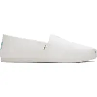 Toms Alpargata Classic white recycled cotton canvas 44