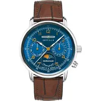 Zeppelin Méditerranée 96373 Damenarmbanduhr Mondphase