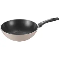 Ballarini Ledro Wok 28cm Aluminium Induktion Keramik-Antihaft Thermopoint