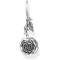 Thomas Sabo Anhänger Midnight Rose Silber
