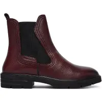 Tamaris Damen-Stiefeletten 1-25422-45, Merlot, Größe 39
