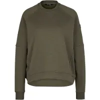 Stoic - Women's MerinoFleece335 MMXX. Lulea Crew - Merinopullover Gr XL braun/oliv