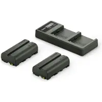 Tilta Ladegerät für L-Series/NP-F (2 Kanäle) 2 Akkus + 1 Ladegerät