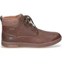 SKECHERS für Herren. 210945 Stiefelette Cavell braun (46), Wohnung, Schnürsenkel, Lässig