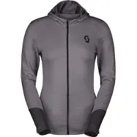 SCOTT Hoody W's Defined Light evening grey/black (8144) L