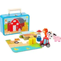 Small Foot Bauernhof-Spielset im Koffer