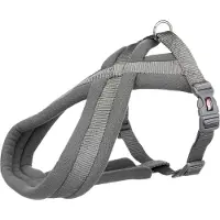 Trixie Premium Touren-Geschirr - grafit - 45–80 cm/25 mm