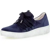 Gabor 83.333 Damenschuhe - sportliche Slipper - Halbschuhe blau Freizeit NEU