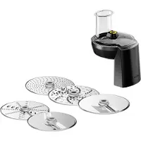 Bosch Küchenmaschinen Zubehör-Set "VeggieLove Set MUZS68VL", schwarz, Küchenmaschinen-Aufsätze, Küchenmaschinen Zubehör-Set