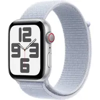 Apple Watch SE Series 2 - 44 mm - Aluminium - Silber - GPS + Cellular