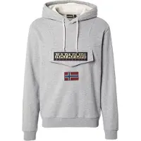 Napapijri Pullover Burgee Winter 4 Herren Medium Grey Melange-XL