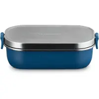 Le Creuset On The Go 41069226420001 Thermobehälter, Deep Teal, 0,9 l
