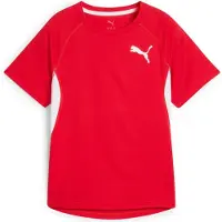 Puma Kinder T-Shirt Cross the Line Tee 3.0 Y 526758-05 140 - Red - 140