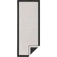 NORTHRUGS Teppich "Panama Wendeteppich", rechteckig, 5 mm Höhe, In-& Outdoor, Wetterfest, Balkon, Läufer, Wohnzimmer, Wasserfest