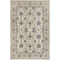 Hanse Home Teppich "Saraceni", beige (creme), B:80cm H:8mm L:120cm, Jute, Polyester, Polypropylen (PP), Teppiche, Teppich, Läufer, Orientalisch, Kurzflor, Wohnzimmer, Schlafzimmer, Esszimmer