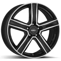 Dezent ALUFELGE KG dark 7.5x17 5x112 ET 43 BLACK/POLISHED