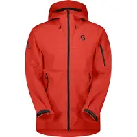 SCOTT - Explorair 3L Jacket - Skijacke Gr L rot