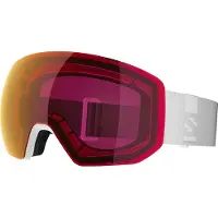 Salomon Skibrille Radium Pro S Sigma Unisex White / Poppy Red