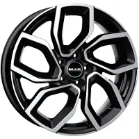 Mak Alufelge Apollo 7X17 4X108 Et 20 Black Mirror