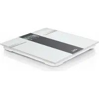 Laica PS5000, Elektronische Personenwaage, 180 kg, 100 g, Grau, Weiß, kg, lb, Quadratisch
