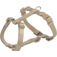 Trixie Premium H-Geschirr, XS–S: 30–44 cm/10 mm, Sand