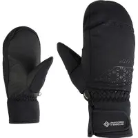Ziener Fäustlinge "113016", Damen, Gr. 8,5, schwarz, Polyester, Handschuhe Fäustlinge