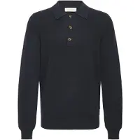 Casual Friday Longsleeve "Strickpullover CFAbel", Herren, Gr. 3XL, blau (schwarz navy), Obermaterial: 39% Baumwolle CO. 34% Polyester PES. 27% Viskose CV., Shirts Longsleeve