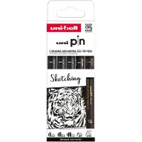 Uniball Uni Pin Sketching 302422080 Marker 5 Einheiten