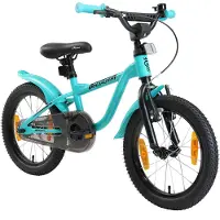 Löwenrad Kinder Fahrrad ab 4 Jahre | 16 Zoll Rad | Mint