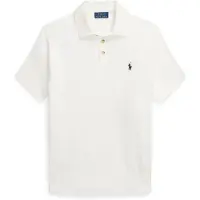 Ralph Lauren für Herren. 710980682005 Weißes Baumwoll-Poloshirt (XL), Lässig, Baumwolle, Kurzarm