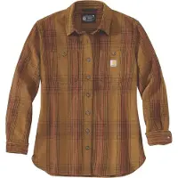 Carhartt Hemd Twill Plaid Shirt Damen Brown-M