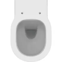 Ideal standard Connect Standtiefspül-WC, glasierter geschlossener Spülrand, 360x545x340mm, E823101, Farbe: Weiß