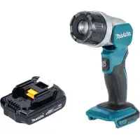 Makita DML 808 Y1 Akku Handstrahler 14,4 / 18 V 190 lm LED + 1x Akku 1,5 Ah - ohne Ladegerät
