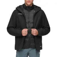 Mammut Treeline 3 in 1 Hardshell Hooded Jacket Men black-black (0052) S
