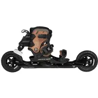 Powerslide XC Skeleton 150 Off-Road Skates schwarz/braun 908230, Größe: 36-42,5