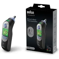 Braun Fieberthermometer "ThermoScan 7 Ohrthermometer mit Age Precision - IRT6520B" Für alle Altersgruppen geeignet, einschließlich Neugeborener
