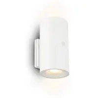 Briloner LED-Akku-Wandleuchte Isy, weiß matt, Kunststoff, 3.000 K