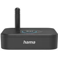 Hama Bluetooth-Adapter "Bluetooth-Adapter (Empfänger für Bluetooth nachrüsten, z.B. HiFi)", schwarz, Adapter, Bluetooth-Adapter