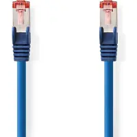 Nedis CCGL85221BU10 CAT6-Netzwerkkabel RJ45 Stecker beidseitig S/FTP 1 m Blau