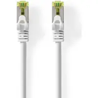 Nedis CCGL85420WT05 CAT7-Netzwerkkabel S/FTP RJ45 Stecker beidseitig 0,5 m Weiß