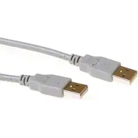 Intronics USB 2.0 Connection Cable Ivory 3.0m, 3 m, USB A, USB A