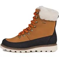 Pomar Winterstiefel PÄIVI GTX (Nubukleder, wasserdicht, Lammfell gefüttert) tan braun Damen