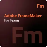 Adobe FrameMaker for Teams 1 - 9 User 65305343CA01A12
